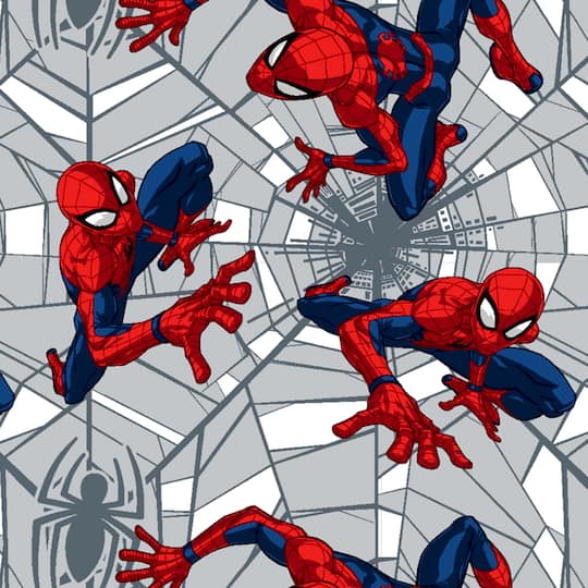 Marvel&#xAE; Spider-Man Web Crawler Cotton Fabric